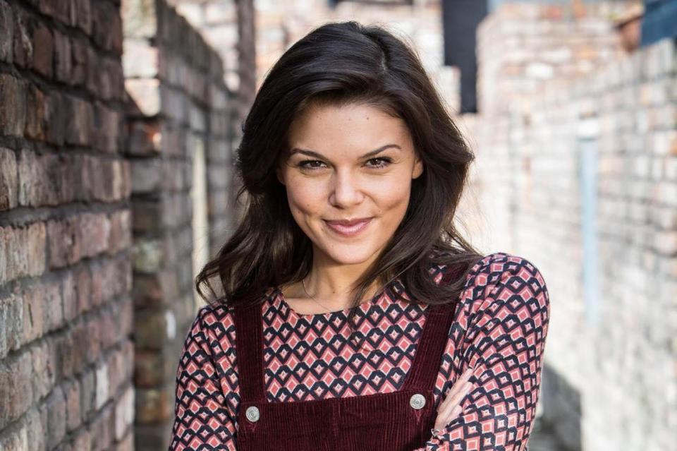 Corrie regular: Faye Brookes stars as Kate Connor (ITV)