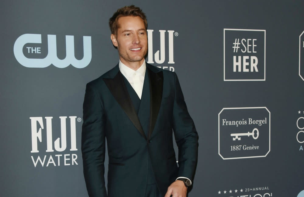 Justin Hartley's bond with daughter credit:Bang Showbiz