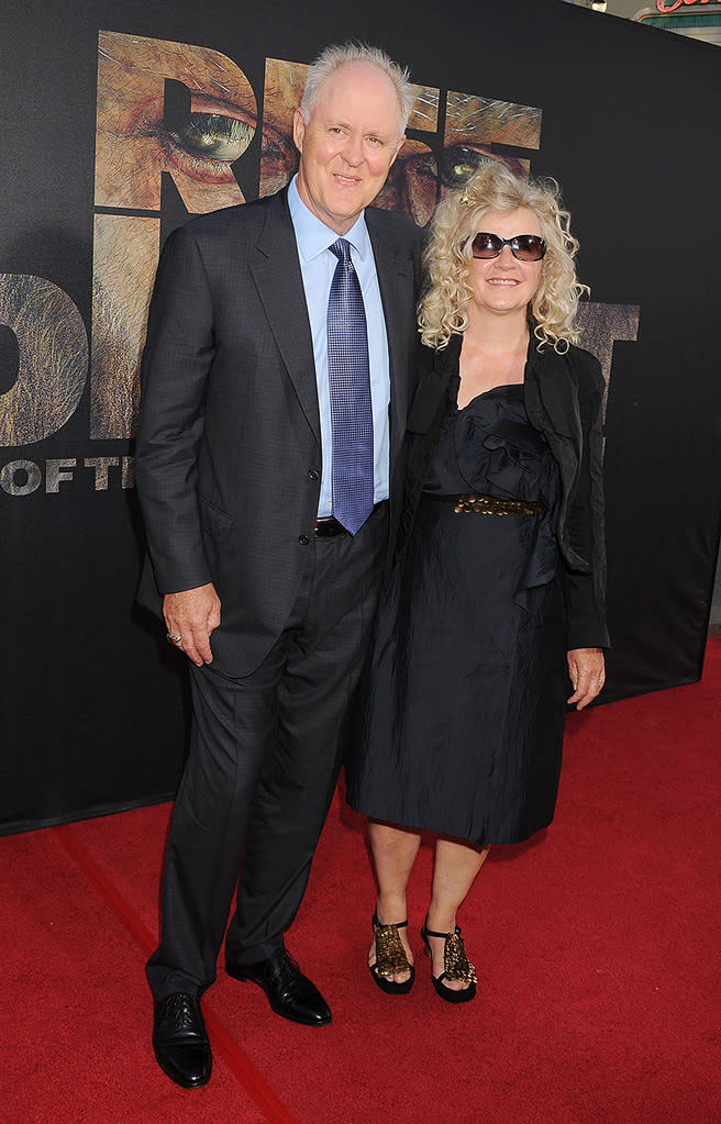 Rise of the Planet of the Apes 2011 LA Premiere John Lithgow Mary Yeager