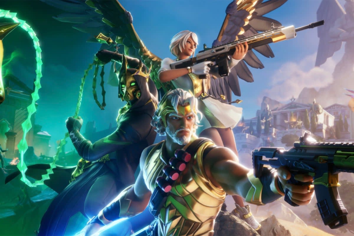 Fortnite has already launched its Greek mythology-themed season  (Epic Games)