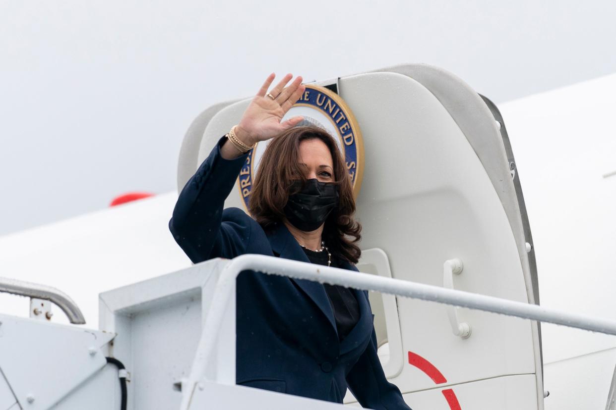 GUATEMALA-KAMALA HARRIS (AP)