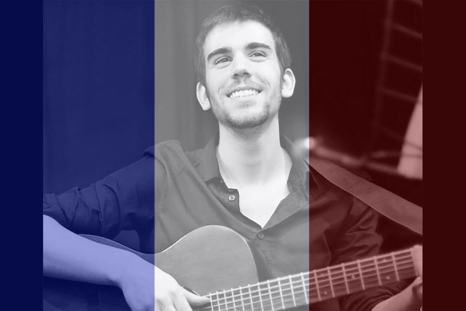 Baptiste Chevreau, 24 ans, est mort au Bataclan. Guitariste, passionné de musique, il était le petit-fils de la chanteuse Anne Sylvestre.