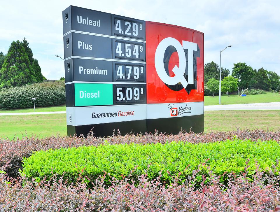 This is the QT at Hearon Circle in Spartanburg on July 12, 2022.