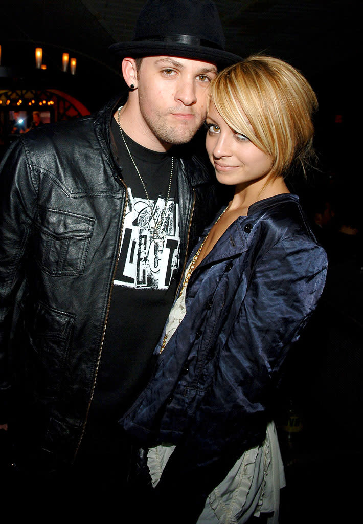 Joel Madden and Nicole Richie