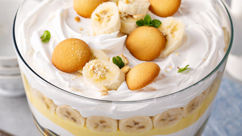 layered banana pudding