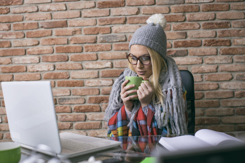 Is your office freezing? Image: Getty