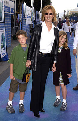 Christine Lahti and crew at the Hollywood premiere of Monsters, Inc.