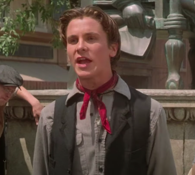 17-year-old Christian Bale starred in his first and last musical