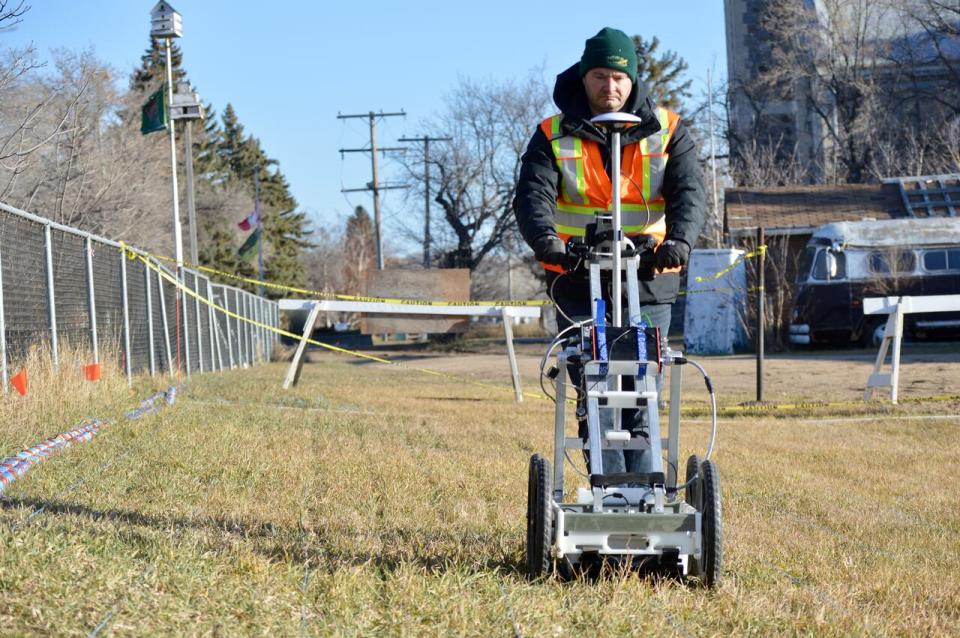 Star Blanket Cree Nation is set to make a major announcement in connection with ground penetrating radar searches conducted at the site of the former Lebret Indian Industrial School in Lebret, Sask., in Nov. 2021.  