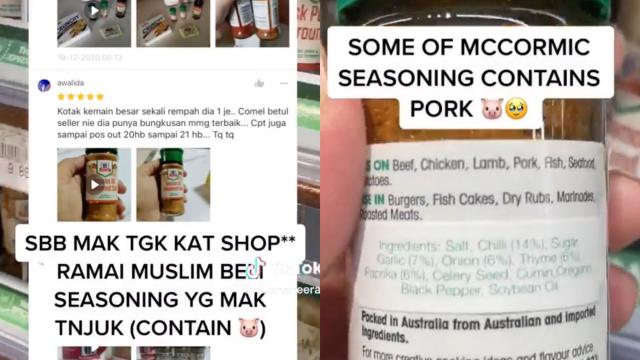 M'sian Woman Claims Cajun Seasoning Contains Pork, Turns Out She Read Label  Wrongly