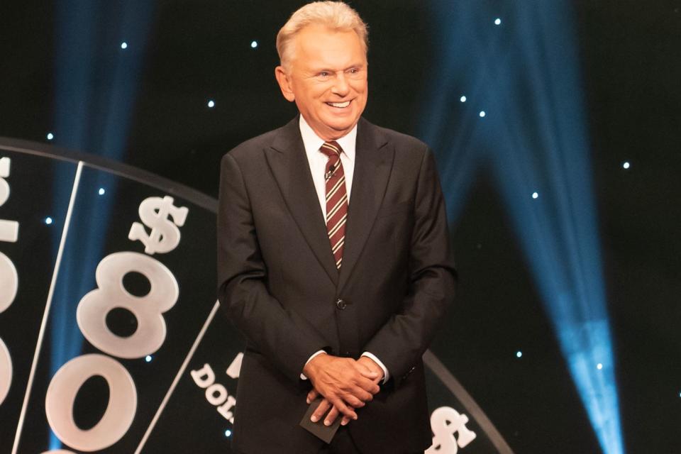 <p>Christopher Willard/DISNEY via Getty</p> Pat Sajak on 