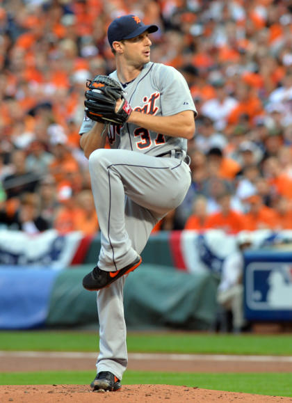 Max Scherzer, 30, won 70 games for the Detroit Tigers over the past four seasons. (USAT)