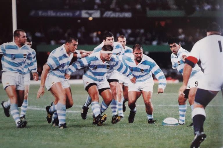 Los Pumas vs Inglaterra: derrota 24-18 en Sudáfrica 1995, en el Kings Park Stadium de Durban