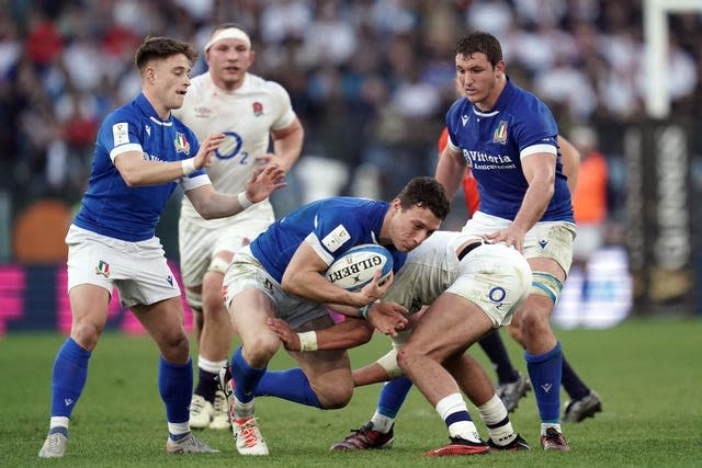 Paolo Garbisi helped Italy to victory over England last weekend