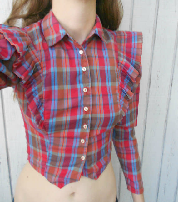 Plaid Ruffles