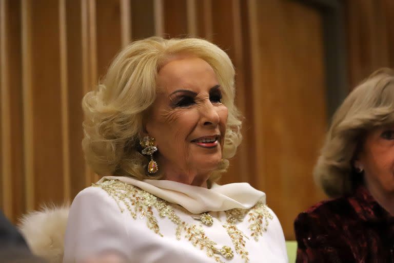 Mirtha Legrand disfrutó del estreno de Edmond en la reapertura del Teatro Alvear