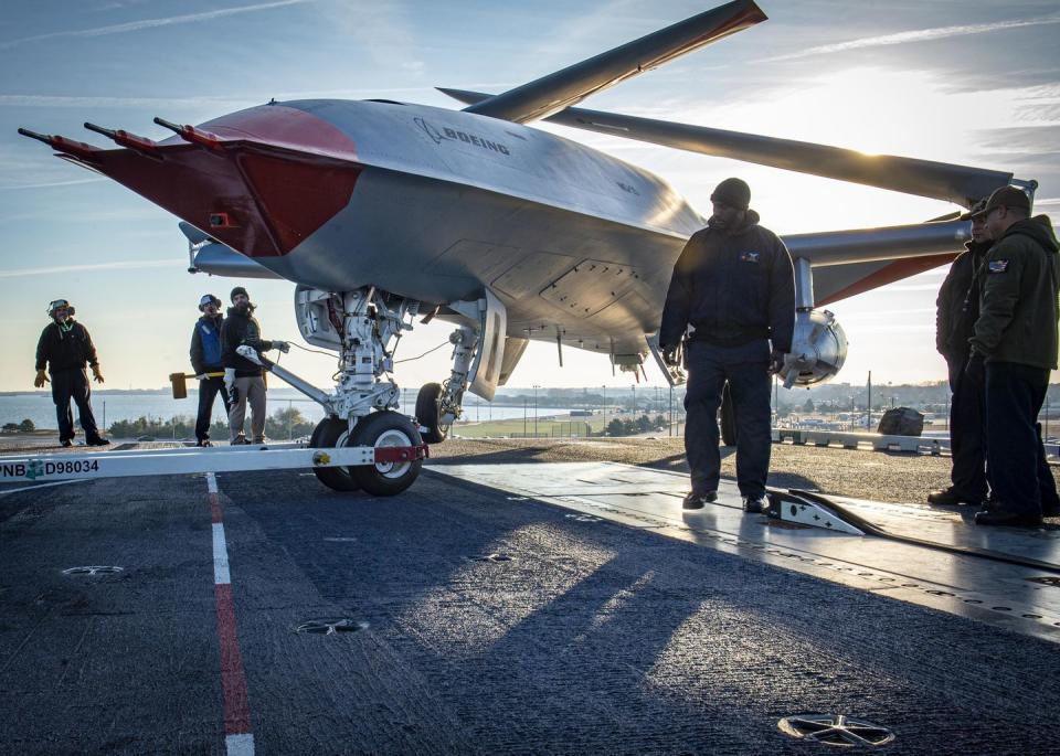 drone navy bush carrier