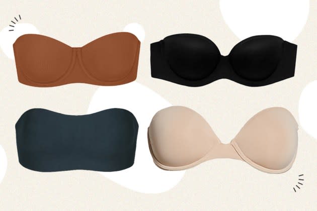 15 Best Bandeau Bras for All Bust Sizes