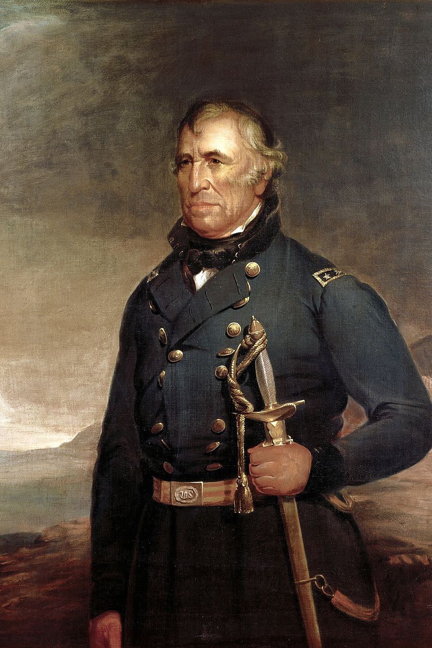 Zachary Taylor was nominated without knowing it.