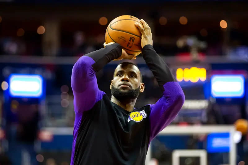 ▲LeBron James生涯第18次在聖誕節出賽，這位將滿39歲的球星，在這一天生涯的總戰績為10勝7敗的戰績。（圖／美聯社／達志影像）