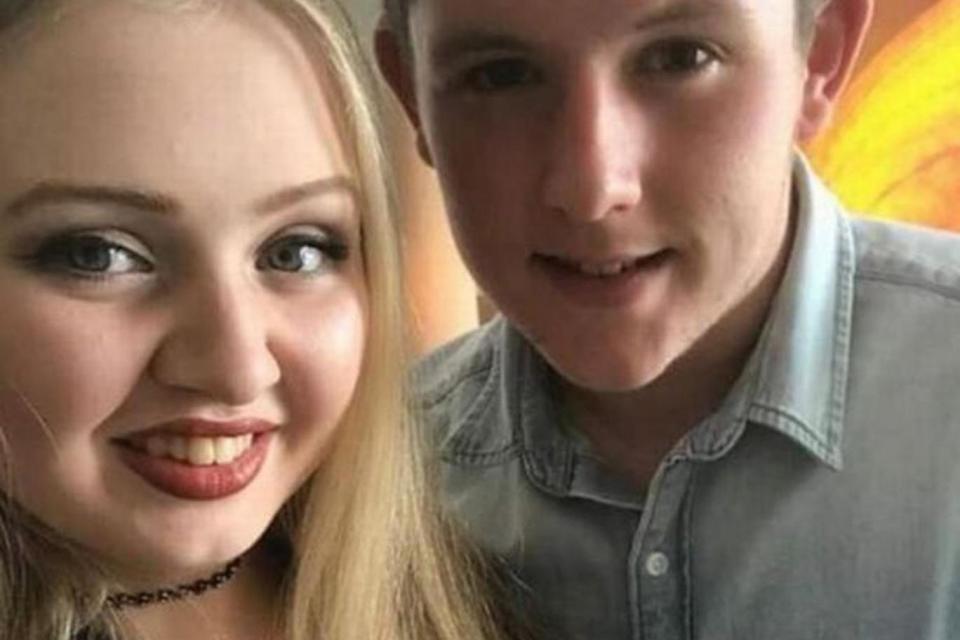 'Together forever': Chloe Rutherford, 17, and Liam Curry, 19, from South Shields