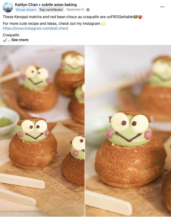 Subtle Asian Baking group's Facebook page