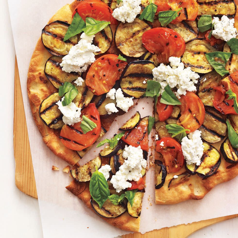 heart healthy recipes grilled eggplant parmesan pizza