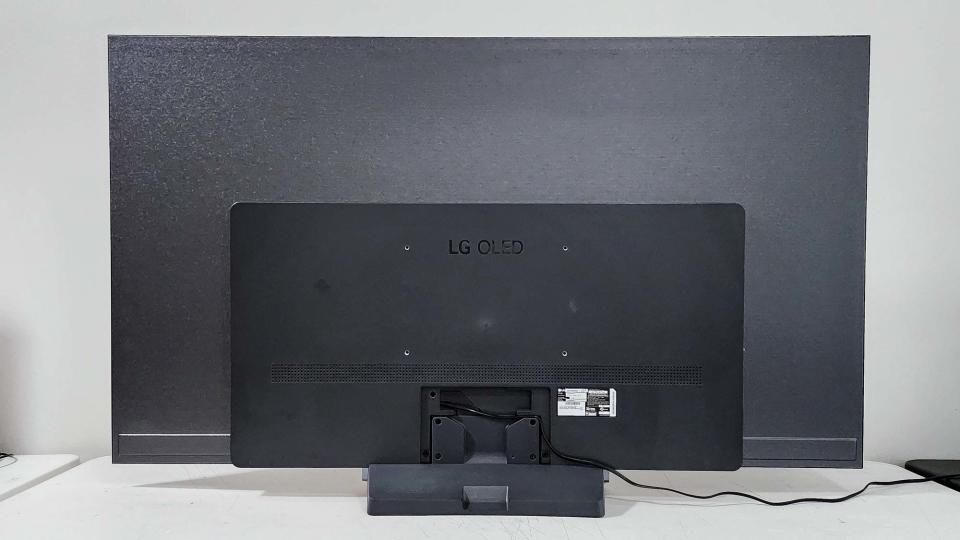 Back view of LG OLED C3