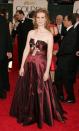 <p>The “Sex and the City” star tied things up with a bow while walking the red carpet. <i>(Photo by Frazer Harrison/Getty Images)</i><br><br></p>