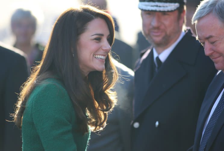 The Duchess visited a children's centre in Norfolk [Photo: PA]