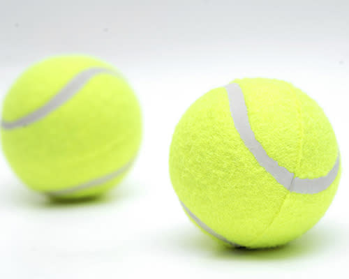 'A tennis ball' is not an accurate indication of size