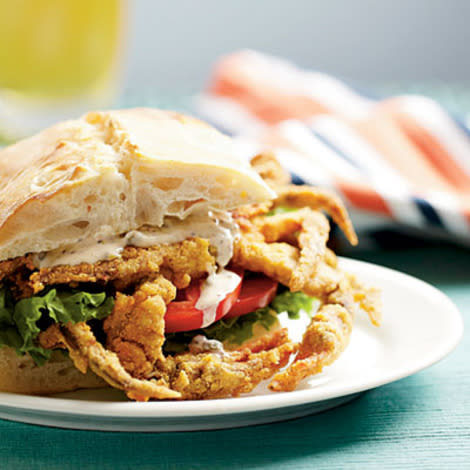 Soft-Shell Crab Sandwiches with Spicy Rèmoulade