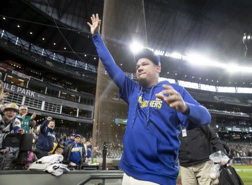 本季轉戰勇士的赫南德茲（Felix Hernandez）決定棄賽。法新社