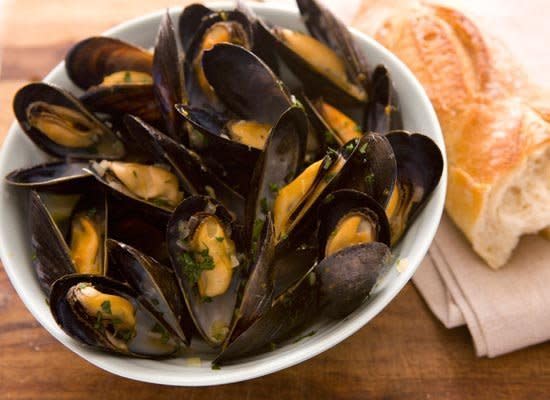 Pale Ale and orange and lemon zests add incredible flavor to this recipe for steamed mussels. Serve the dish with bread for dipping into the broth.    <strong>Get the Recipe for <a href="http://www.huffingtonpost.com/2011/10/27/mussels-steamed-in-pale-a_n_1059593.html" target="_hplink">Mussels Steamed in Pale Ale</a></strong>