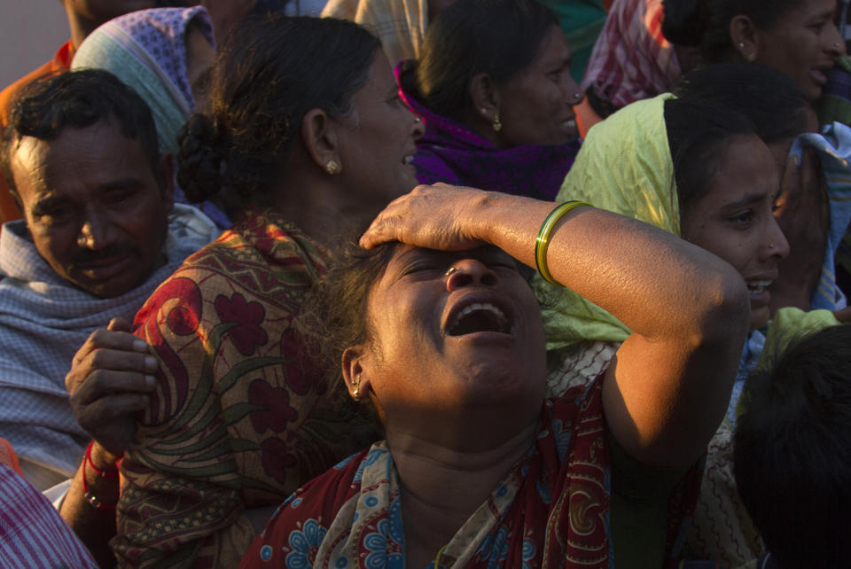 India building collapse