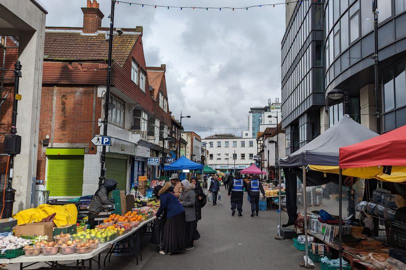 Bid Rangers on Surrey Street market