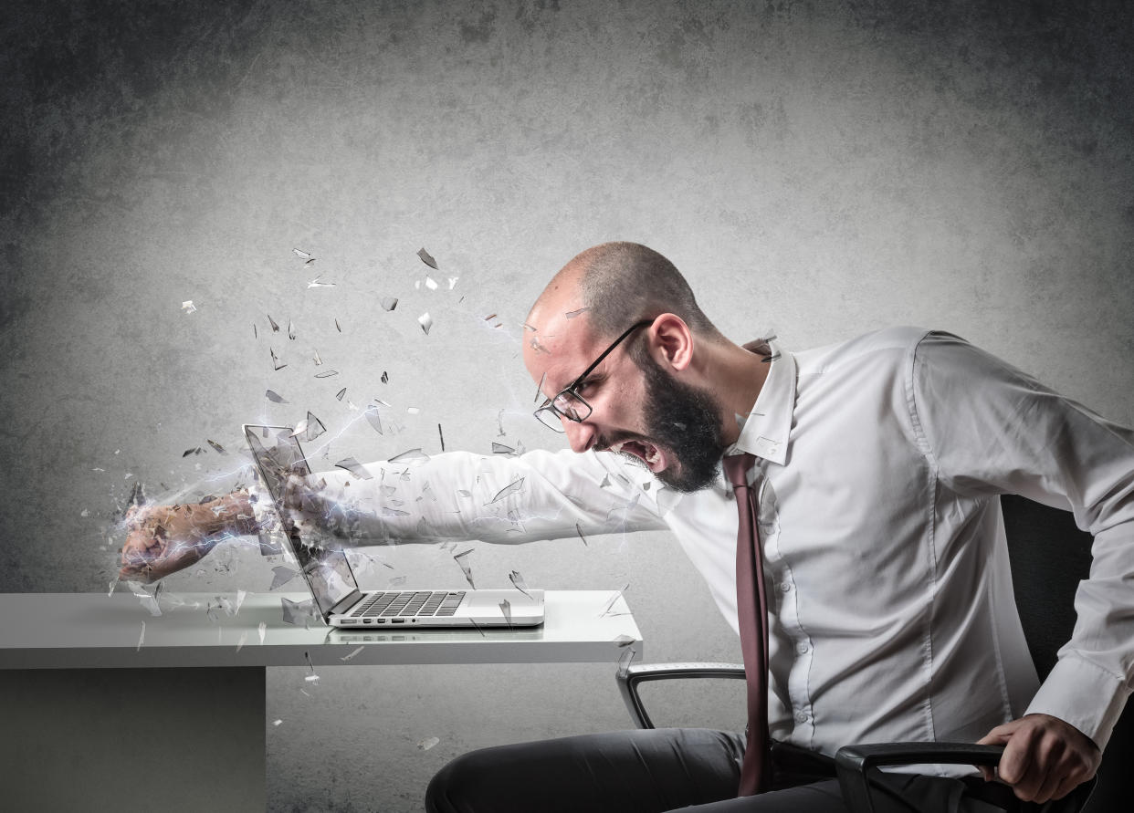 Working from home does not have to make you want to pull your hair out. (Photo: Getty Image)