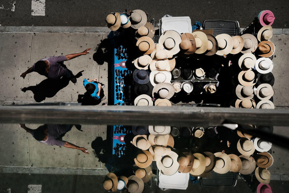 Tourists and Locals enjoy summer on New York’s High Line