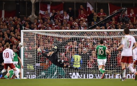 Christian Eriksen scores - Credit: getty images