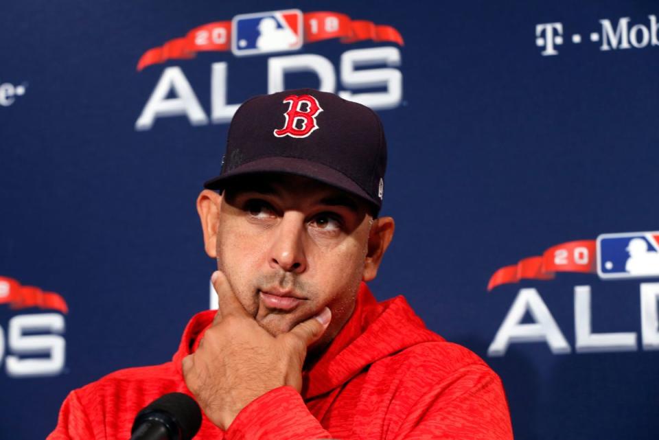 ▲紅襪隊總教練Alex Cora（圖／美聯社／達志影像）