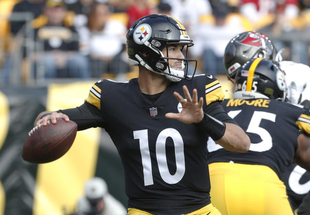 Steelers QB competition: Mitch Trubisky caps opening preseason drive with  touchdown pass - DraftKings Network