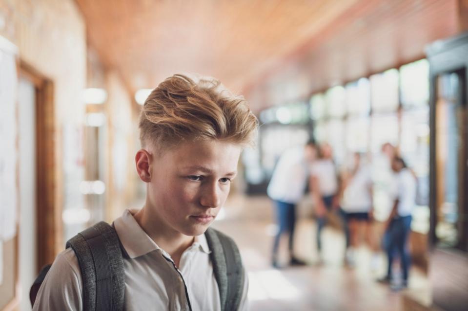 Research has found that school-aged kids are experiencing high levels of burnout, anxiety, stress and depression in the years since the pandemic. Getty Images