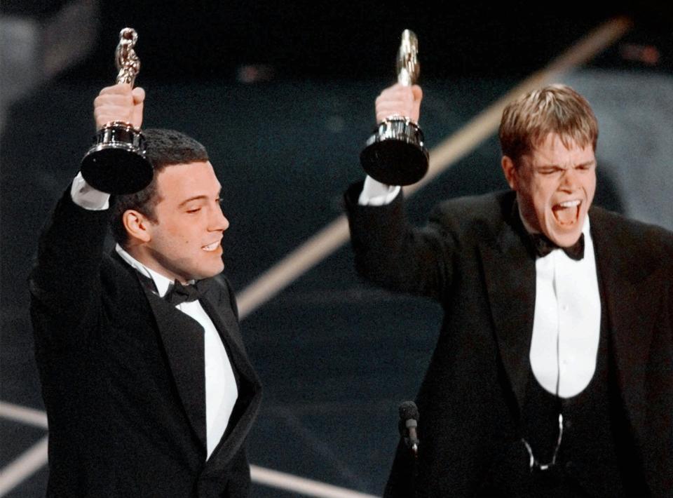 Matt Damon and Ben Affleck Oscar