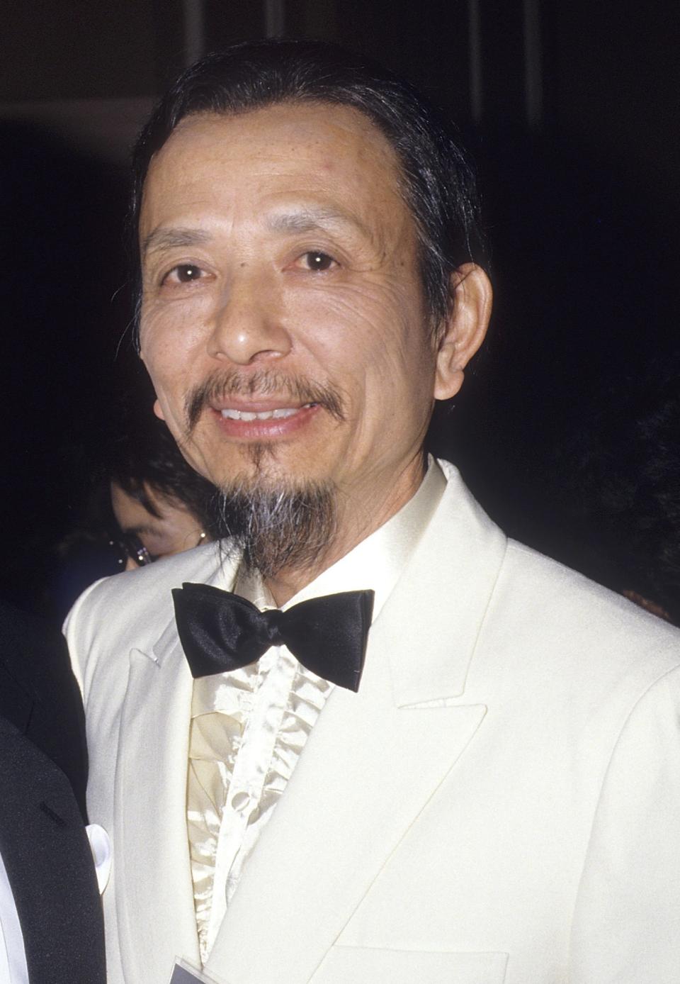 James Hong attend the Third Annual Association of Asian/Pacific American Artists' (AAPAA) Media Awards on March 23, 1987 at the Beverly Hilton