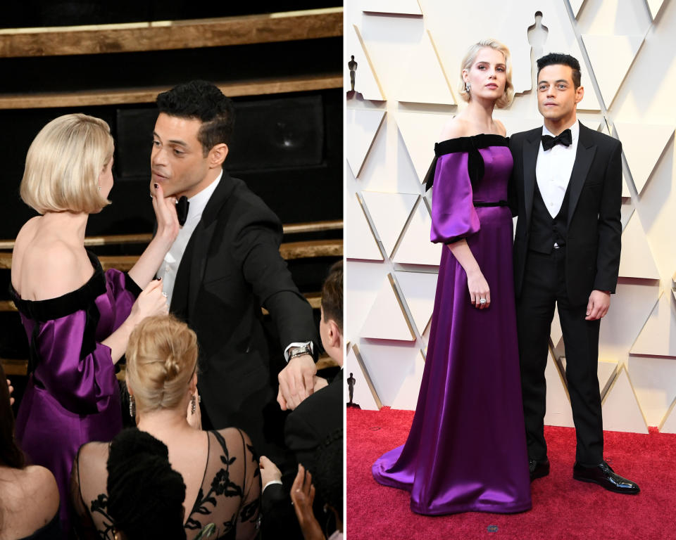 RAMI MALEK & LUCY BOYNTON