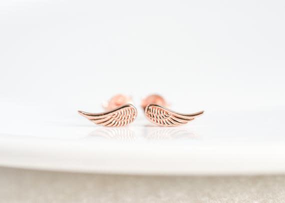 Rose Gold Angel Wings