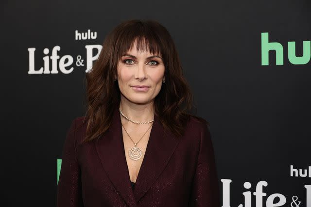 <p>Jamie McCarthy/Getty</p> Laura Benanti at the premiere of Hulu's 'Life & Beth' at New York City's SVA Theater in March 2022.