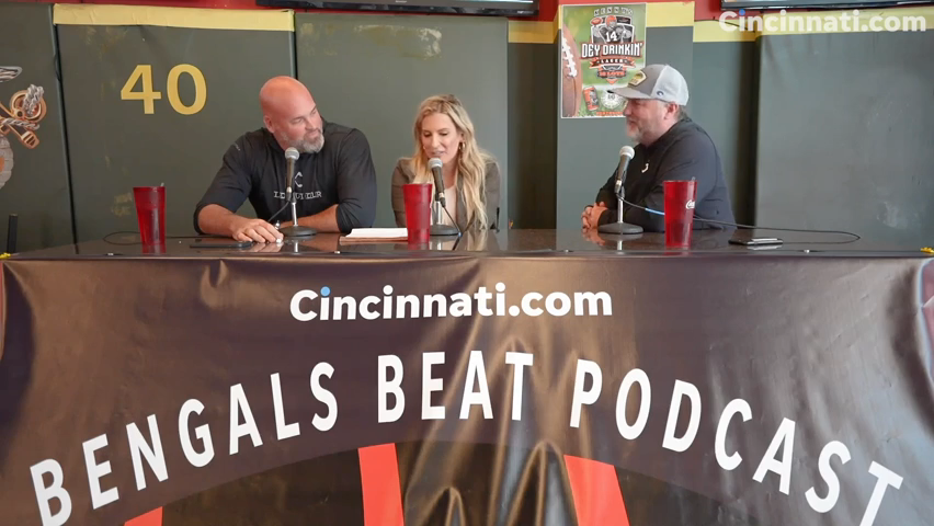 Kelsey Conway and Jason Williams host the weekly Bengals Beat podcast.