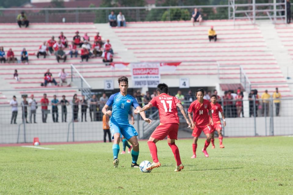 SEA Games: Singapore vs Myanmar