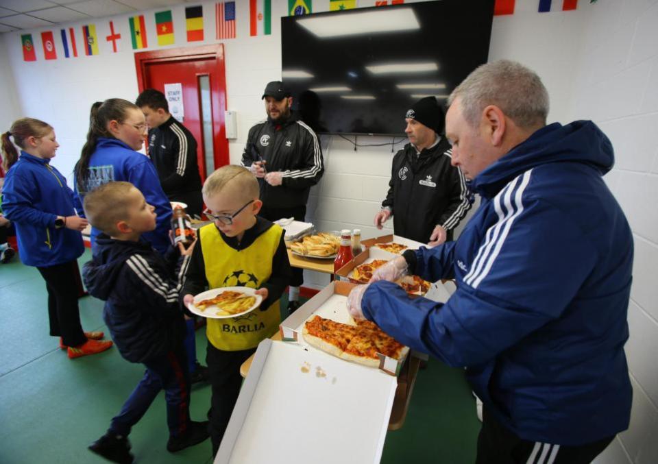 Glasgow Times: Castlemilk Community Football Trust at the Barlia pitches